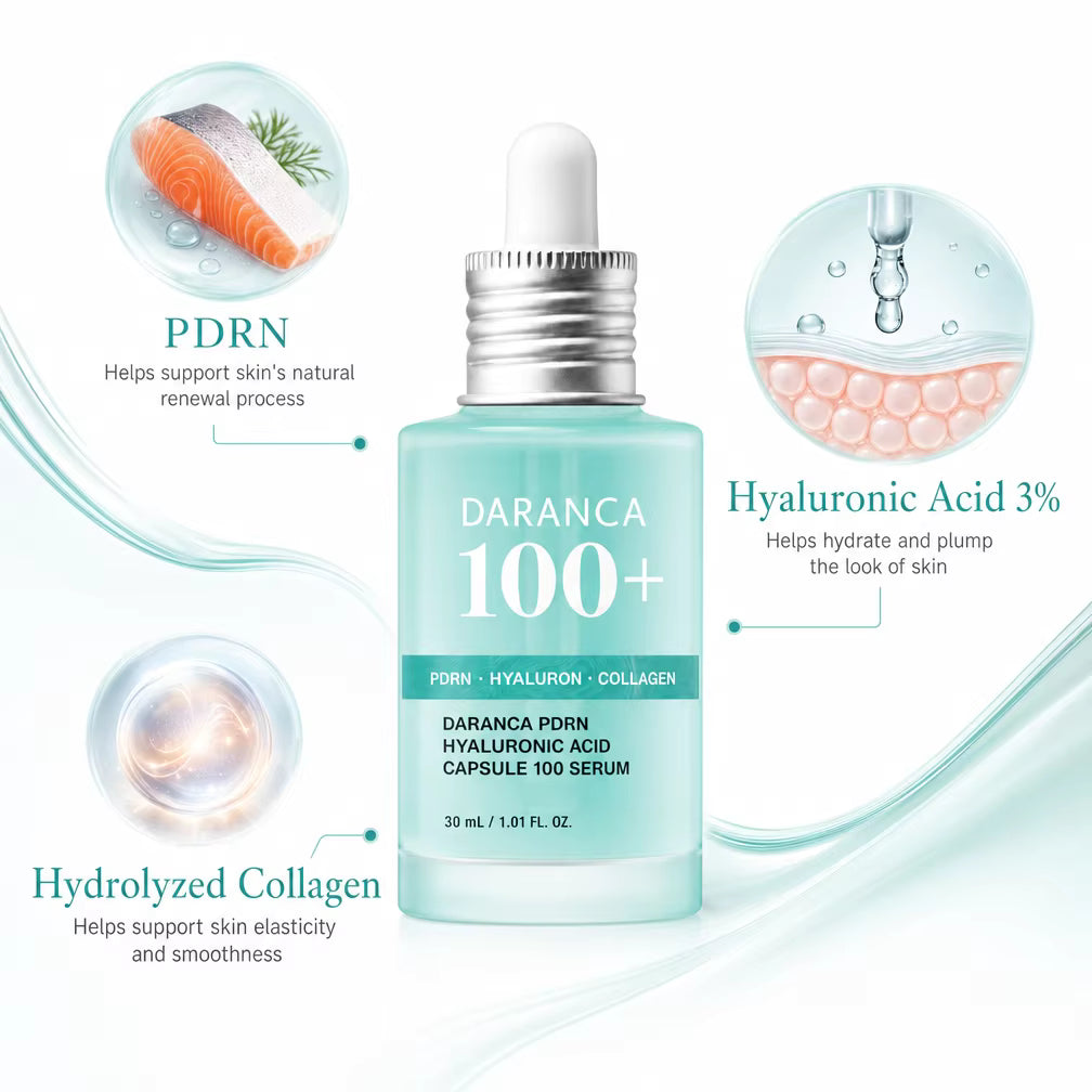 Anua PDRN Hyaluronic Acid Capsule 100 Serum | سيروم أنوا كبسولات الهيالورونيك