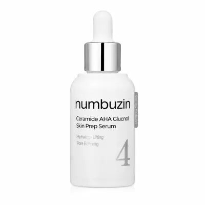 numbuzin No.4 Ceramide AHA Glazed Skin Prep Serum