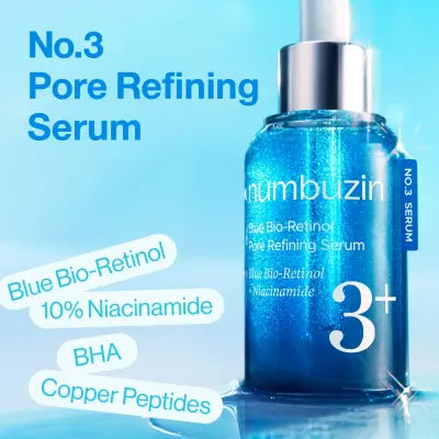 numbuzin No.3+ Blue Bio-Retinol Pore Refining Serum